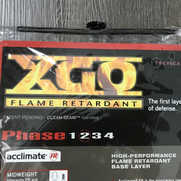 (O5) XGO Flame Retardant Midweight Men's Pants Size 2XL Layer Phase 2 Acclimate - Picture 5 of 7